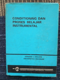 Image of CONDITIONING DAN PROSES BELAJAR INSTRUMENTAL