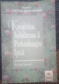 Image of kreativitas kebudayaan dan perkembangan iptek