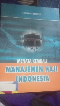 Image of Manaajemen Haji indonesia