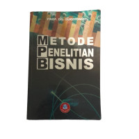 Image of Metode Penelitian Bisnis