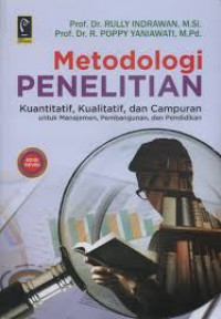 Image of metode penelitian kuantitatif,kualitatif, dan campuran