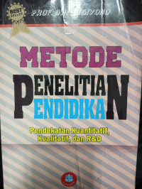 Image of Metode penelitian pendidikan