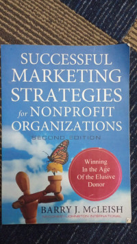 Image of SUCCESSFUL MARKETING STRATEGIES FOR NONPROFIT ORGANIZATIONS