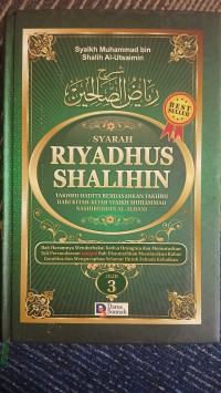 Image of Syarah Riyadusshalihin JILID 3