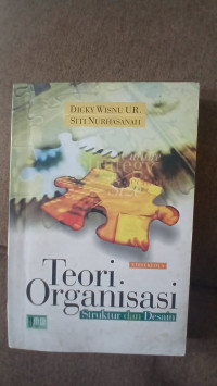 Image of TEORI ORGANISASI STRUKTUR DAN DESAIN